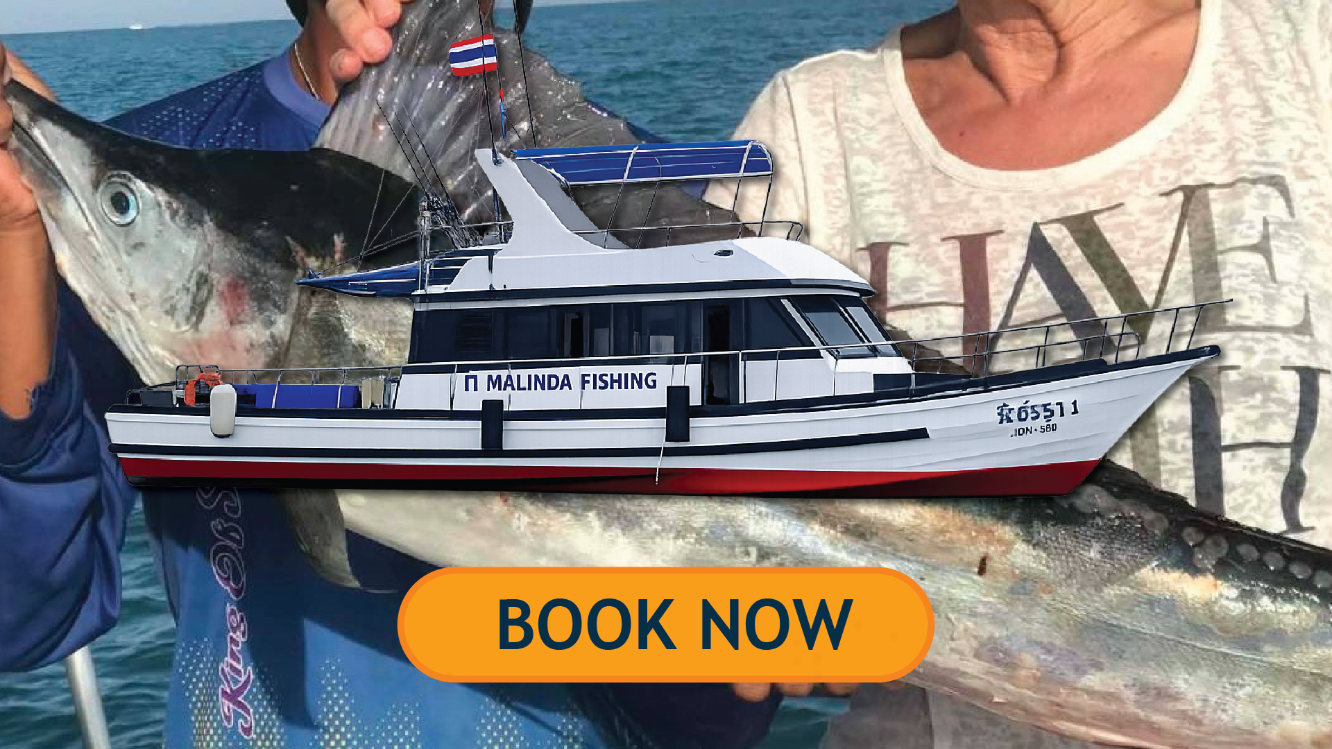 Racha Noi Big Game Fishing (Full-Day) - Fishing Charter (M1)