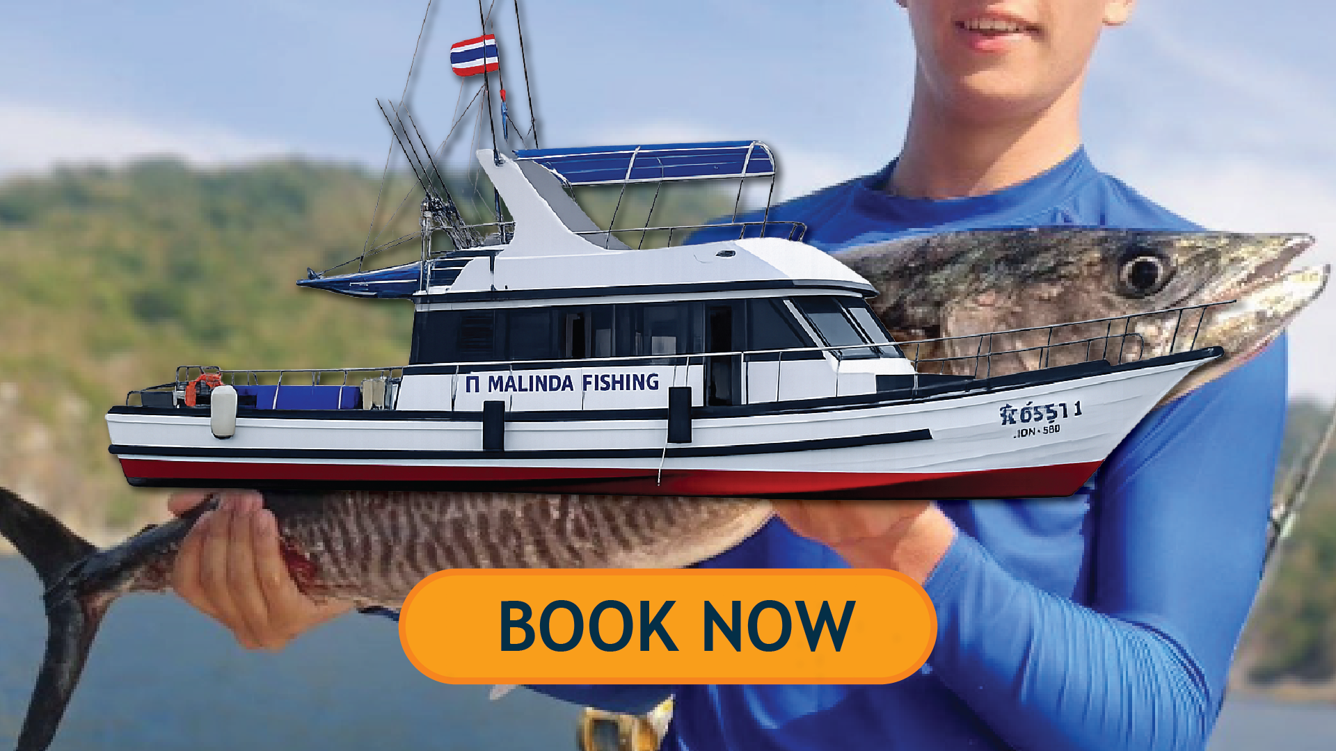 Racha Yai Big Game Fishing (Full-Day) - Fishing Charter (M1)